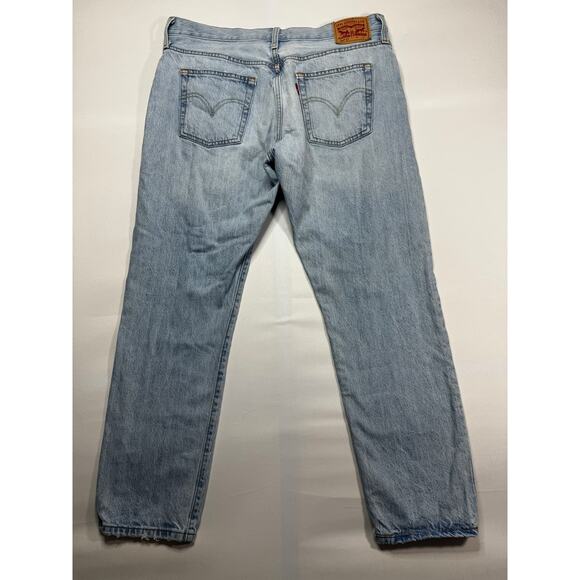 Levi's 501CT Women's Customized & Tapered Denim Jeans - Size 29x32 (33x27.5) - Picture 3 of 6